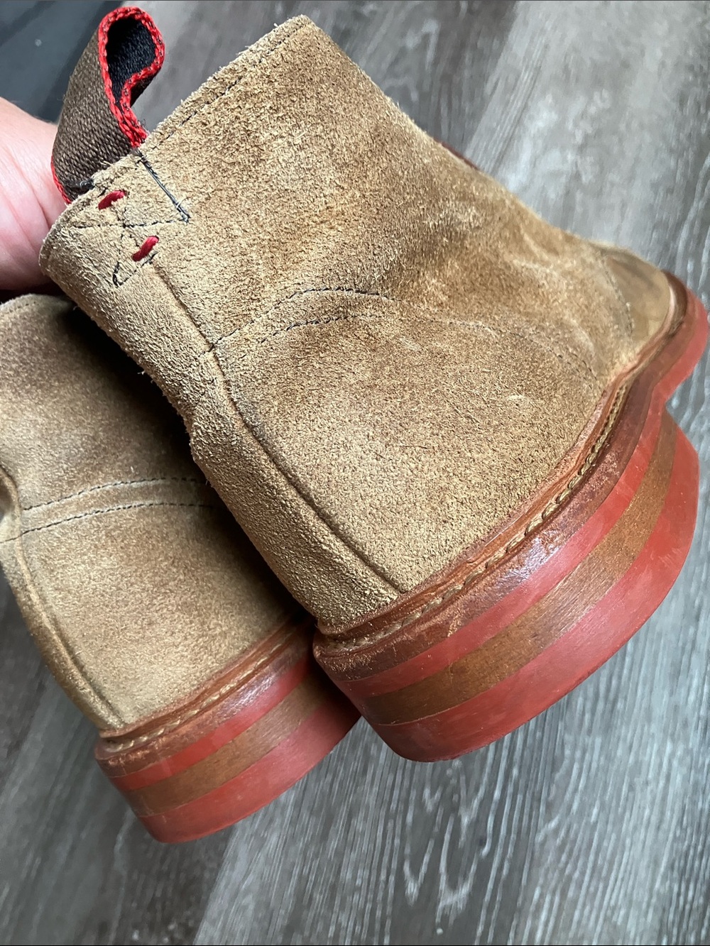 Allen Edmonds Patton Weatherproof Suede Cap-Toe Boots - Picture 15 of 17